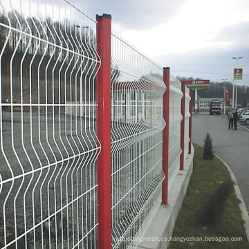 Valla de malla de alambre de seguridad vial